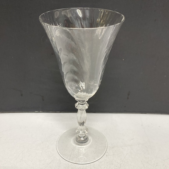 Cambridge Clear Caprice Glasses 7 5/8" Water Goblet Stem 300 Set of Four - Picture 10 of 17